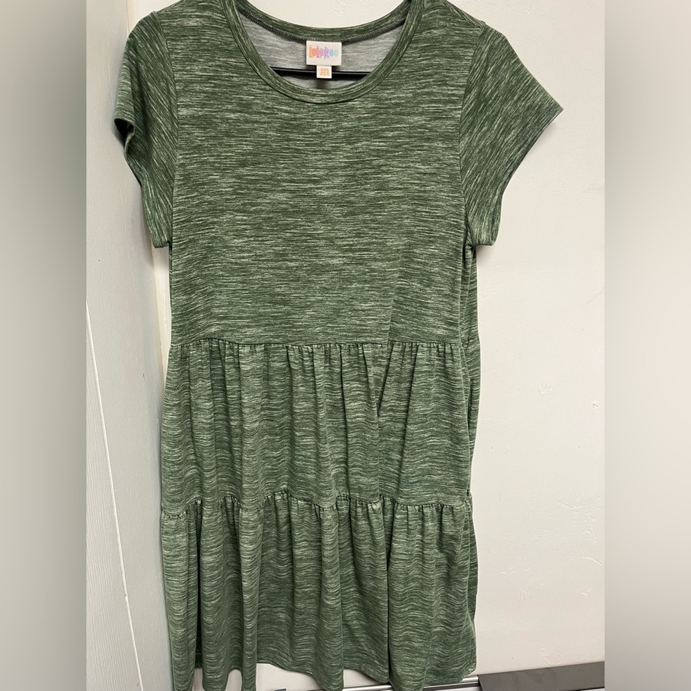 Lularoe Ariel Dress in Green